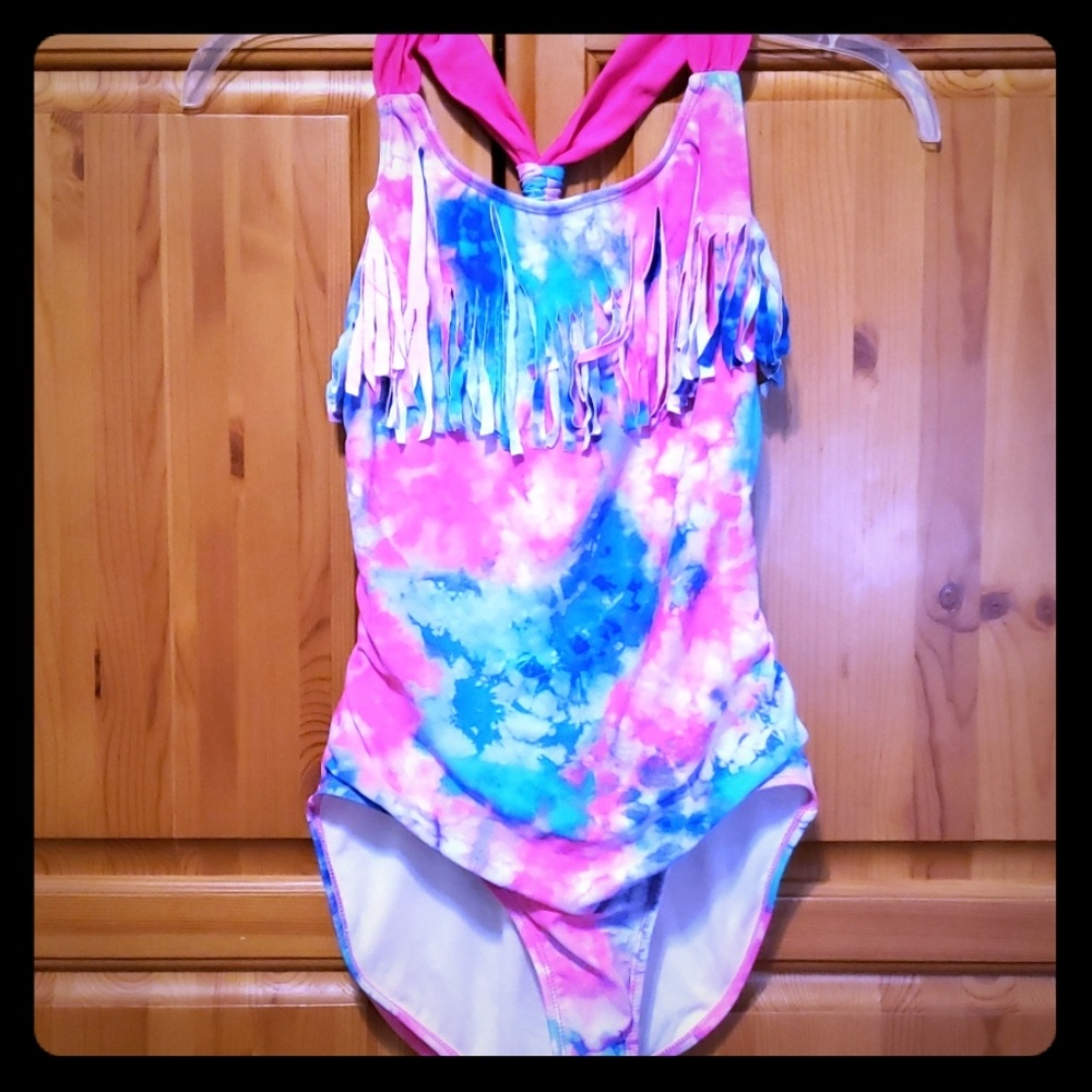Girls one piece swimsuit 14